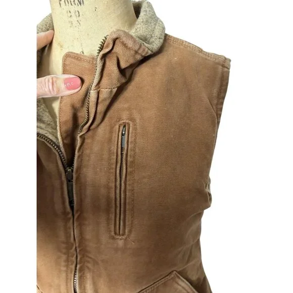Y2K Carhartt duck vest for women Size XS/S - Picture 6 of 12